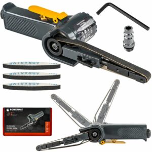 Pneumatikus szalagcsiszoló, 10x330mm | PM-PST-330T