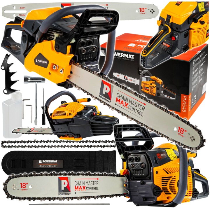 Benzinfűrész, 6KM | PM-PSP-6HP-PRO Benzinfűrész, 6KM | PM-PSP-6HP-PRO