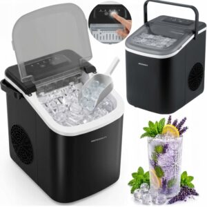 Jégkészítő BD-420, 1,1L/12kg, fekete | Berdsen