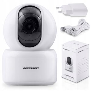 Bébiőr kamerával BD-940, 3mp, fehér | Berdsen