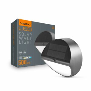 Napenergiás LED mozgásérzékelős lámpa 002, 500lm | VIDEX
