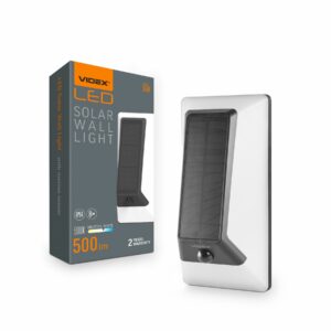 Napenergiás LED lámpa mozgásérzékelővel 003, 500lm | VIDEX