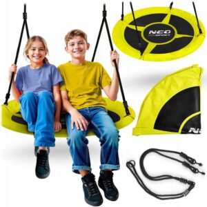 Kerti Hinta Swingo, 100cm, Sárga | Neo-Sport