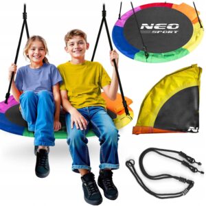 Kerti Hinta Swingo Gólyafészek, 100cm, Szivárvány | Neo-Sport