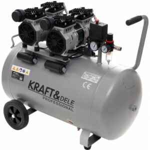 Olajmentes kompresszor, 100L, 2×1500W | KD1398